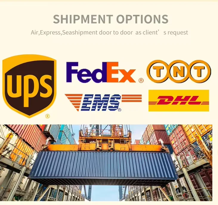 Packaging & shipping specifications