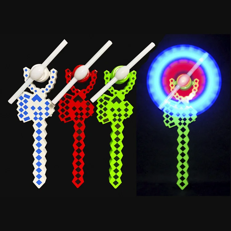 Оптовая продажа игрушек светящийся меч Хрустальный сетчатый меч длинный яркий со звуком