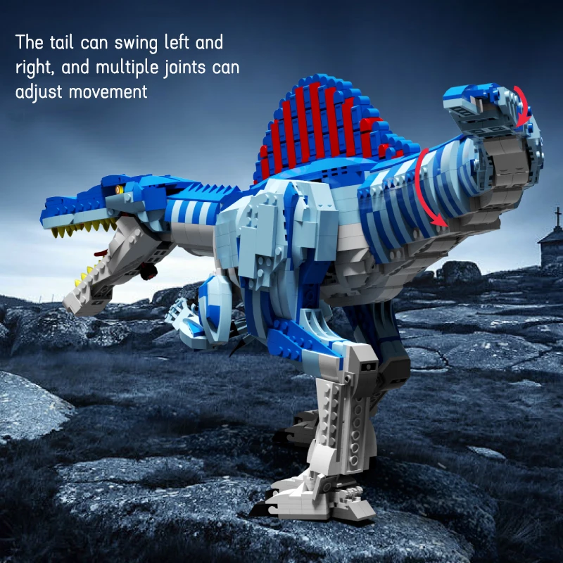 Hobbyist DIY2116PCS Triceratops Ceratosaurus Spinosaurus