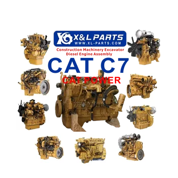 Machinery Engine Parts Xinlian Power CAT C7 Diesel Engine Motor C7 Engine Assembly  For Caterpillar E324D E329D  For Sale