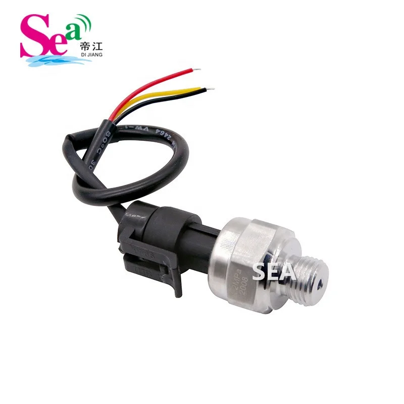 G1/4 Stainless Steel Pressure Transducer Sensor - 40MPa Fuel Oil Air Water Pressure Sensor