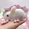 Lapin blanc floqué [Nouvel arrivage]