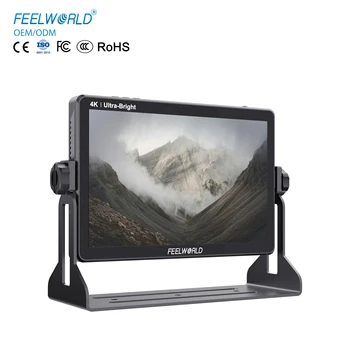 FEELWORLD LUT11S Custom Packaging 10.1" Professional Camera Monitor, 2000nits, 3D LUT, Touch Control, 3G-SDI, Factory Price