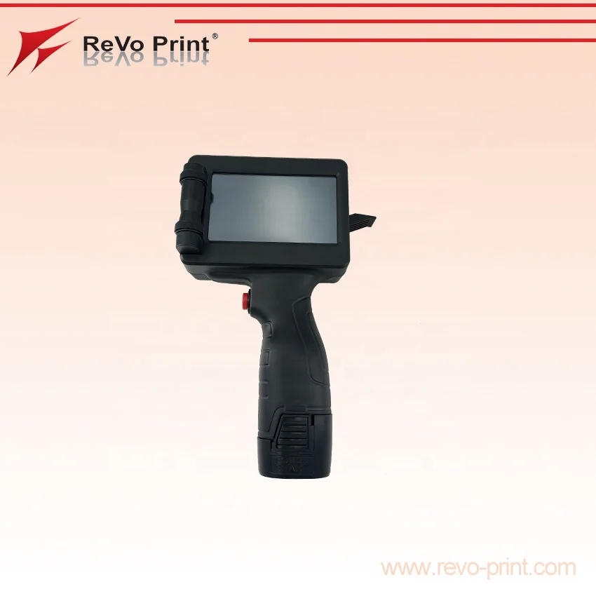 2025 RevoPrint Batch Code Portable Handheld Inkjet Printing Machine for Fast Dry Batch Coder Egg Date Expiry Number Date