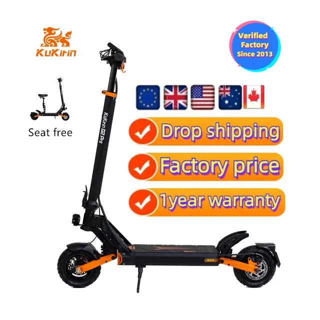 Seasonal Promotion for G2 Pro Foldable Two-wheel Lithium Battery E-Scooter with Waterproof Design and 40-60km Range