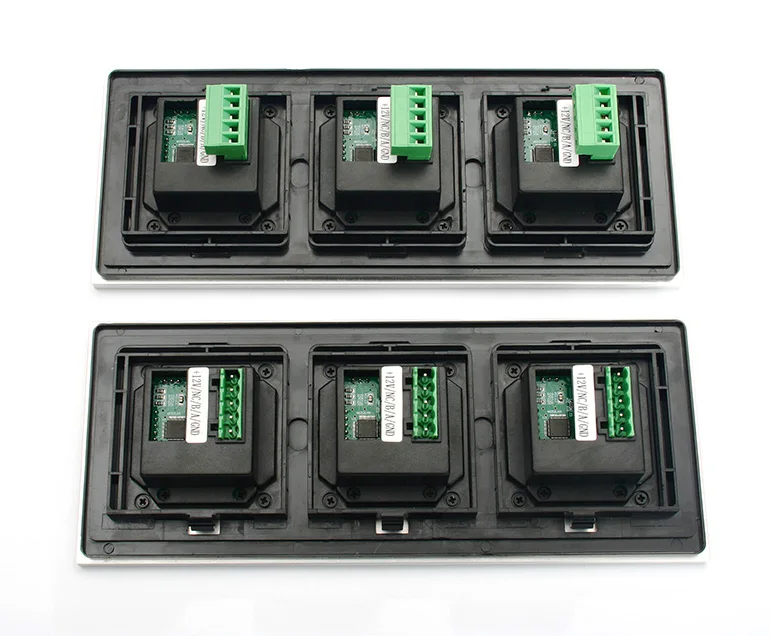 Customize Luxury 12V DC RS485 Modbus Smart Hotel Using Bedside Switch Panels