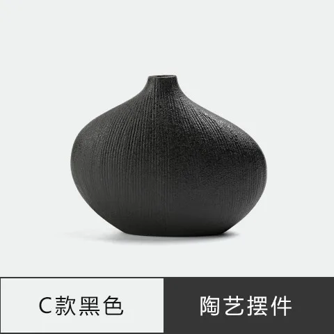 Kleine Quadratische Keramikvase Mit Knospen-Design – 18 Cm Hoch, Schwarz, Moderne Tischvase Für Einzelne Blumen