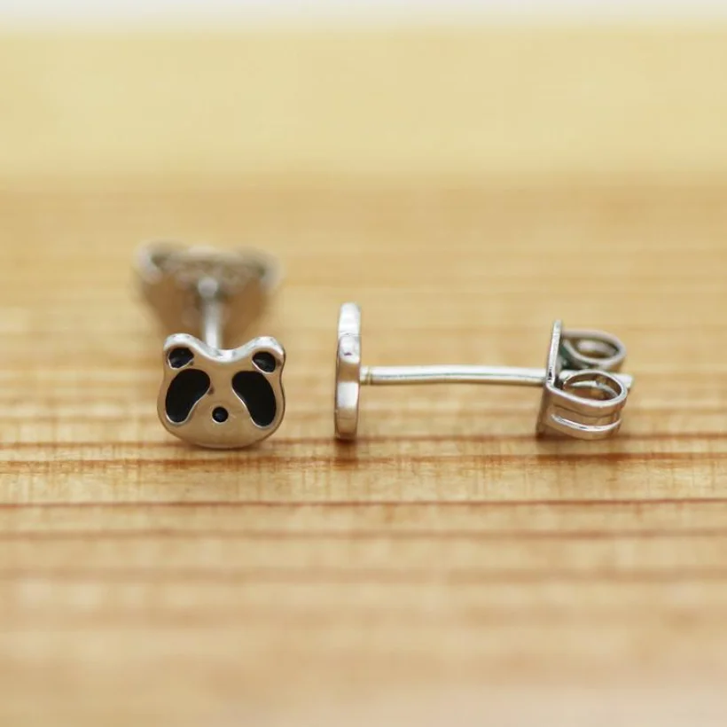 Source Custom Dainty Tiny Panda Earrings Stainless Steel 18K Gold Plated  Hypoallergenic Cute Panda Ear Stud Earrings Jewelry for Gifts on  malibabacom