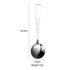 1# Round spoon