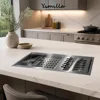 Brushed steel