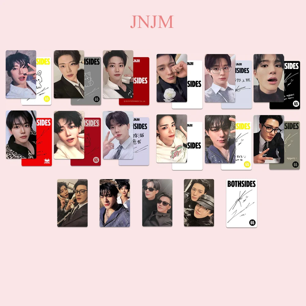 Kpop NT JNJM Idols 6Pcs/Set Korean Style Glossy Photocards Jaemin