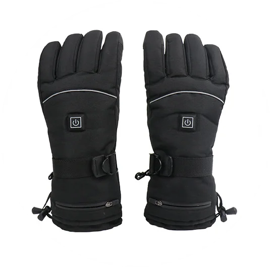 Настраиваемая перчатка с электрическим подогревом на батарейках, уличная и комнатная перчатка с аккумулятором, перчатки для восхождения, пешего туризма, велоспорта