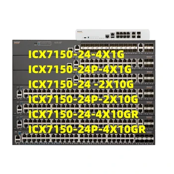 Original New Ruckus ICX7150-24-4X10GR ICX7150-24P-4X10GR 24 port poe Switch ICX 7150