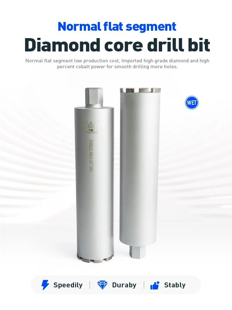 105mm Normal Segment Reinforced Concrete Diamond Core Drilling Bits