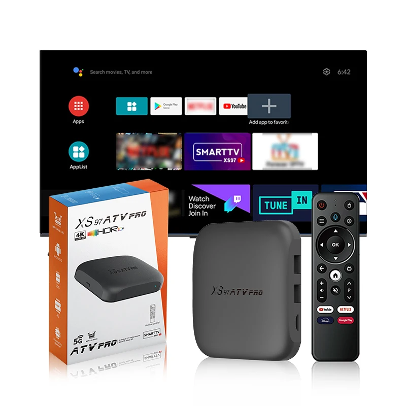 Discover the XS97 ATV Pro Android 12 TV Box: 4K Streaming, Dual