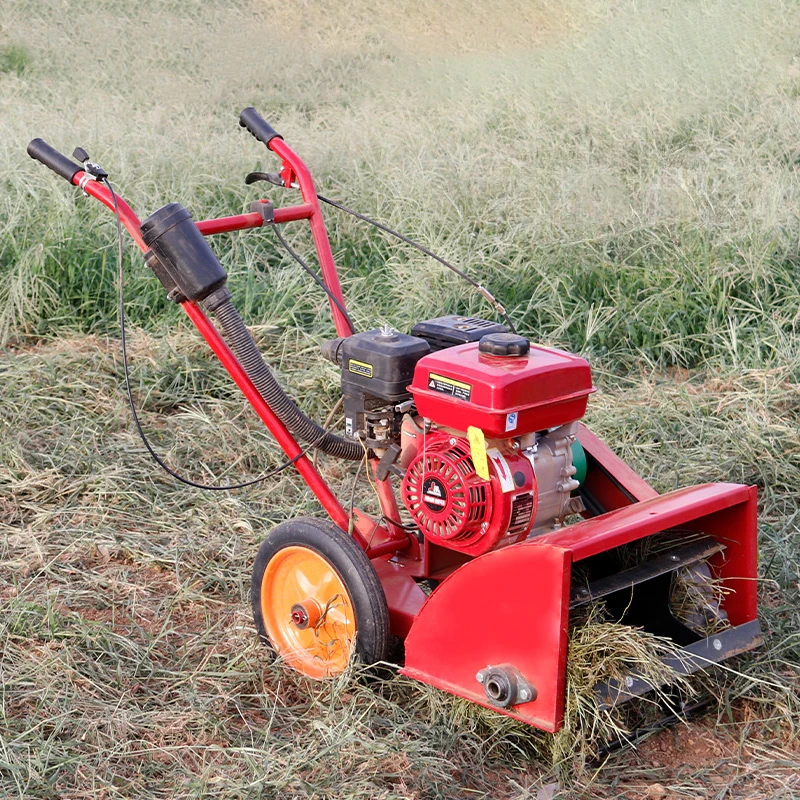 Mini Gasoline Weeding Machine for Farming Weed Rolling Mower Machine