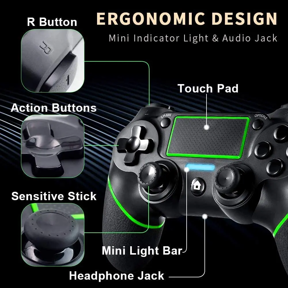 High Quality Oem Ps4 Controller Wireless Double Shock Wireless Joystick Pro Controller For Pc Bt Accessories Gamepad Wholesale Buy Oem Ps4 Controller Ps4 Joystick Controller Oem Ps4 Controller Product On Alibaba Com