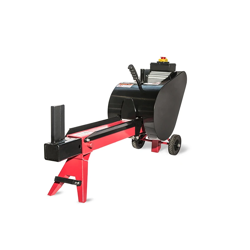 2024 New DZR Automatic Wedge Splitting Machine Direct Sales Manufacturers Wood Crusher Log Separator Splitter 220V Engine Motor