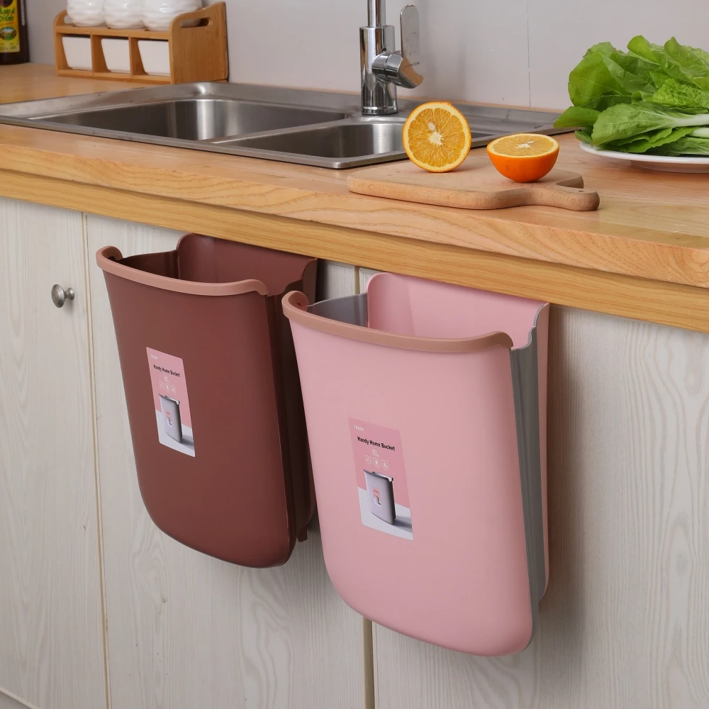 household cabinet hanging trash bin toilet wall hanging car