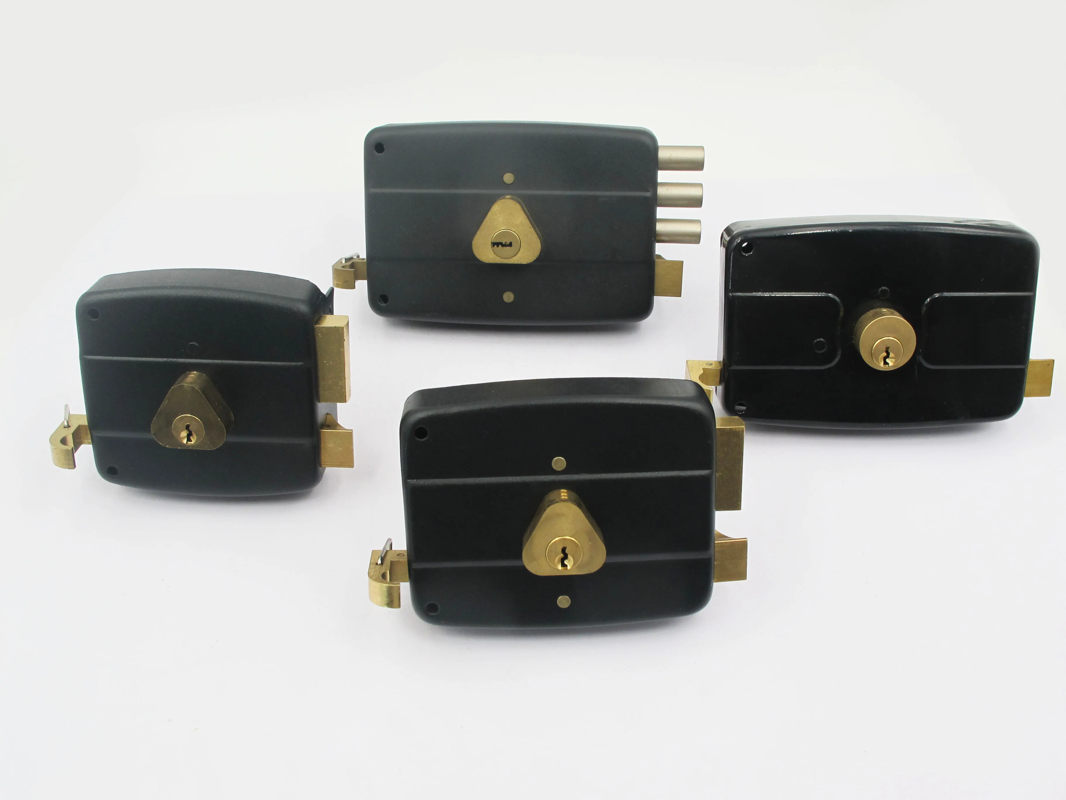 Free Example Rim Lock Brass Cylinder Brass Hook Interior Door Lock With Computer Keys Surface Finish Customized for Outdoor Use