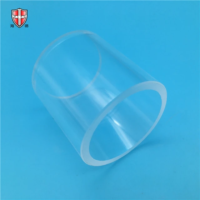 Laboratory Silicon Dioxide Vycor UV Optical Quartz Glass Tube