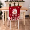 Three-dimensional doll chair cover snowman style