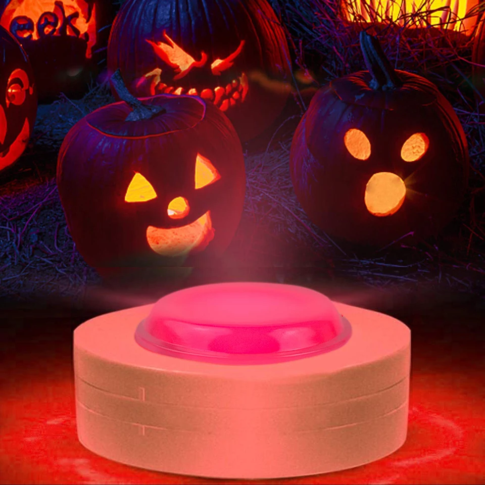 LED Under Cabinet Light RGB 12 Colors Touch Dimmable Night Lamp With Remote Control