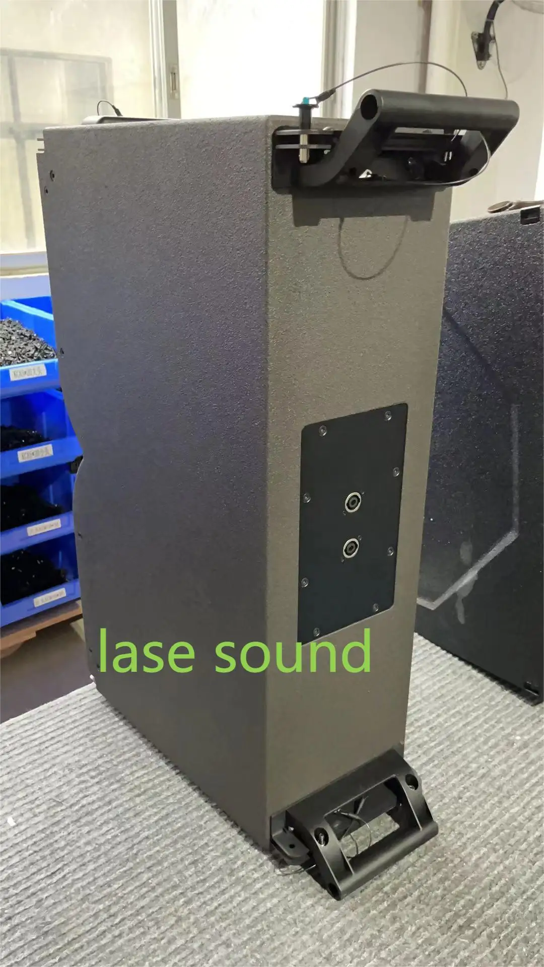 Professional H10 Audio Video Sound System Double 10-inch 1200W Active/Passive Line Array Speakers Wooden Material Enhanced Sound