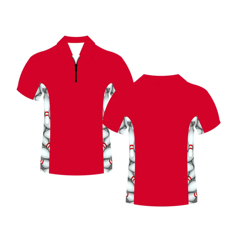 custom bowling polo shirts