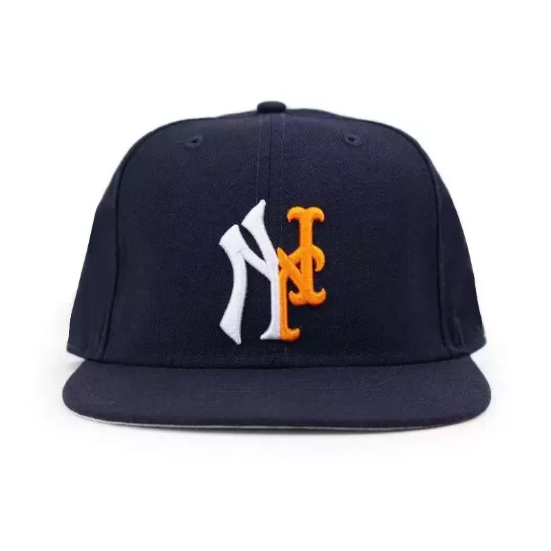 Wholesale Stock American Popular Sell Patches Embroidery Logo 6 Panel MLB  Cap Hat Custom Hats Baseball Gorras Fitted Hat - China Sports Caps and  Fitted Cap price