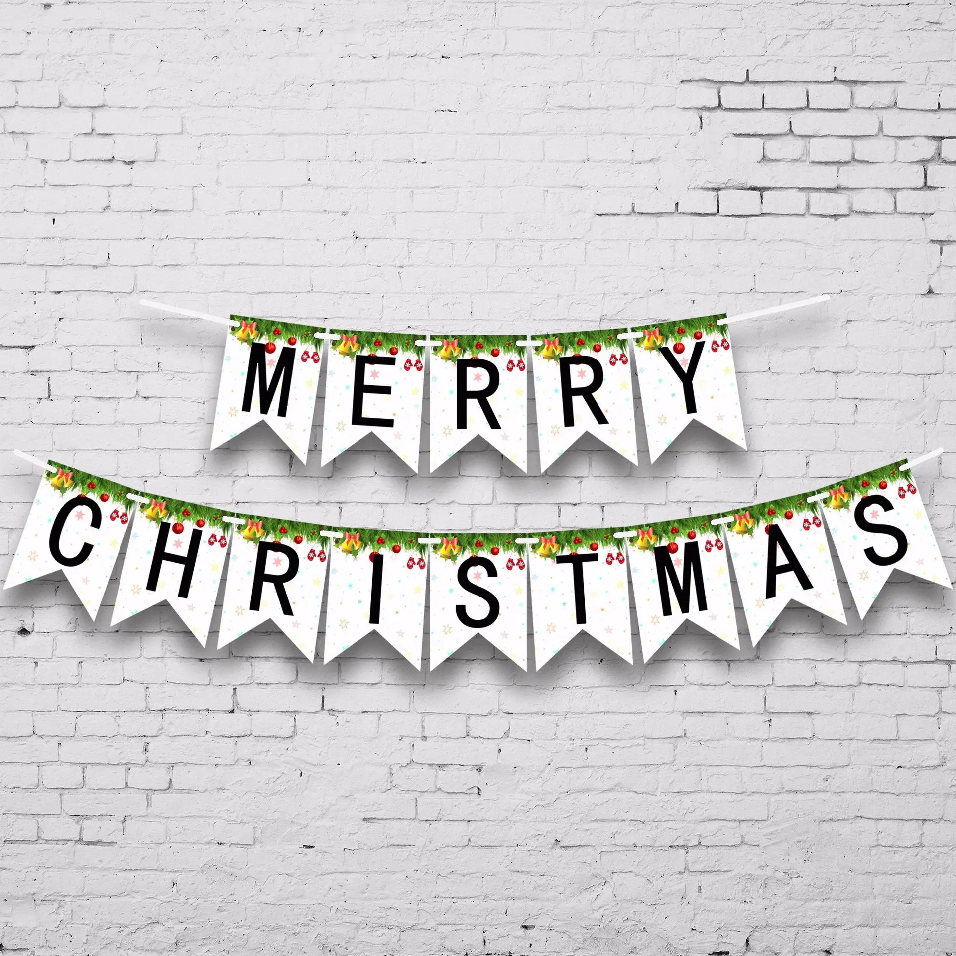 Festive Christmas Letter E: Colorful Lights Sparkle & Shine Font Bulb Card Happy Merry Bright Winter Dazzling Adorned Vibrant Image355757602