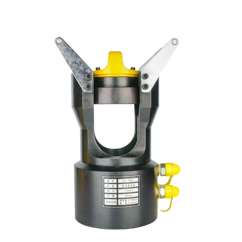 Electrical Wire Cable Crimping Plier CO-100S Hydraulic Heavy Duty Steel Rope Pressing Machine for Steel Rope Connecting 100T