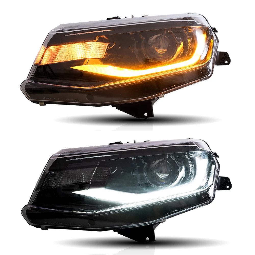 Headlight Head Light LED Headlights Assembly Front Headlamp 2016+ for Chevorlet Camaro Headlight Plug and Play