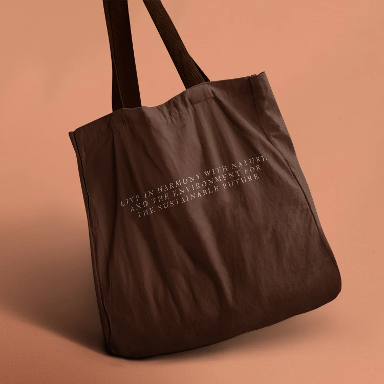 Новая стильная Холщовая Сумка-тоут с пользовательским логотипом модная Сумка через плечо Высококачественная хлопчатобумажная для