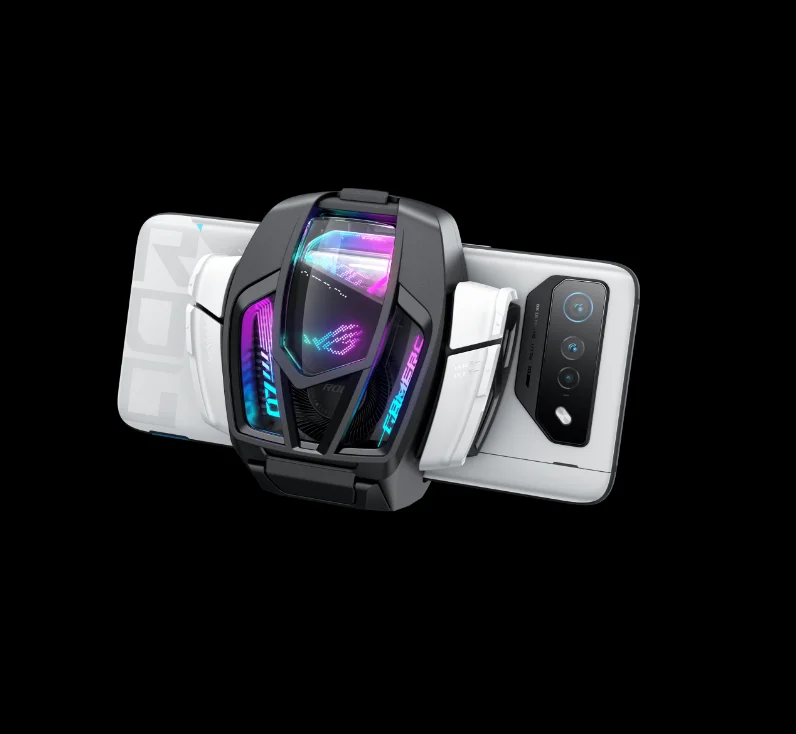 ASUS ROG Phone 7とAero ActiveCooler6のセット Asus' ROG Phone 7 and Phone 7 Ultimate are faster, cooler, and