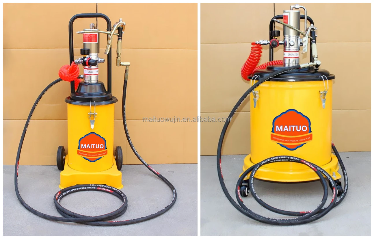 Oem Factory Pneumatic High Pressure Grease Pump 20l Portable Air