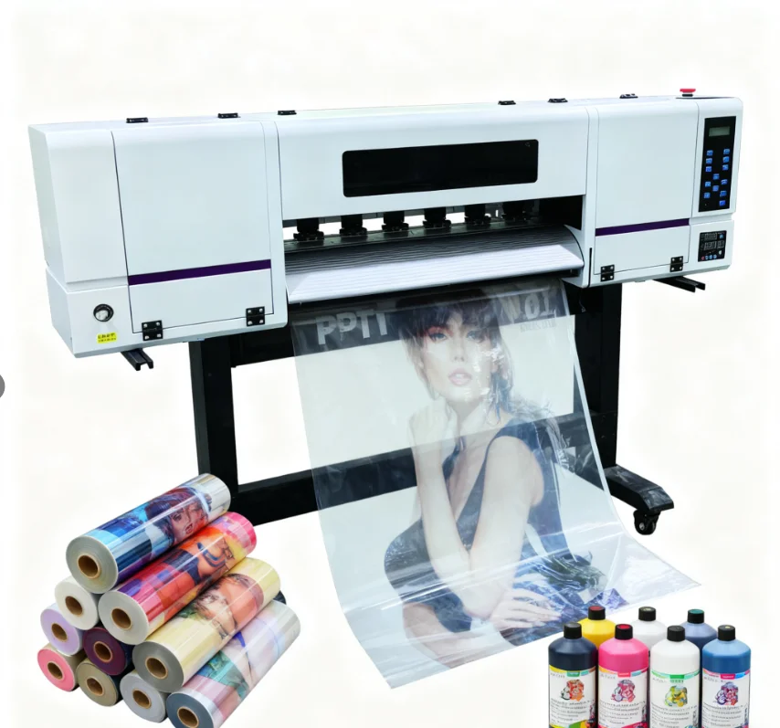 New DTF 2H I3200 600mm Automatic Direct-to-Film for T-shirt/Clothes/Textile with PET Film & Hot Melt Powder