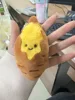 Porte-clés en peluche de patate douce cuite au four