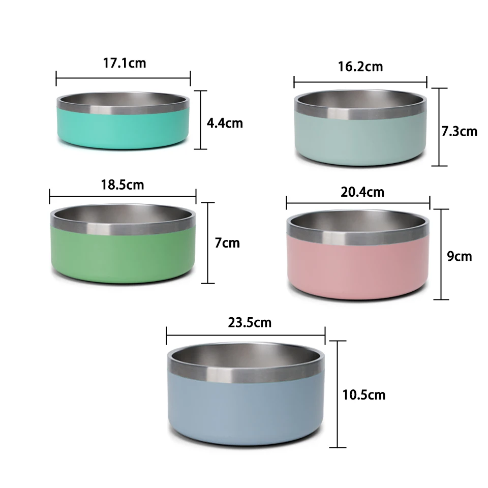 Shurui Manufacturer Personalised Custom Logo Color Powder Coated Dog