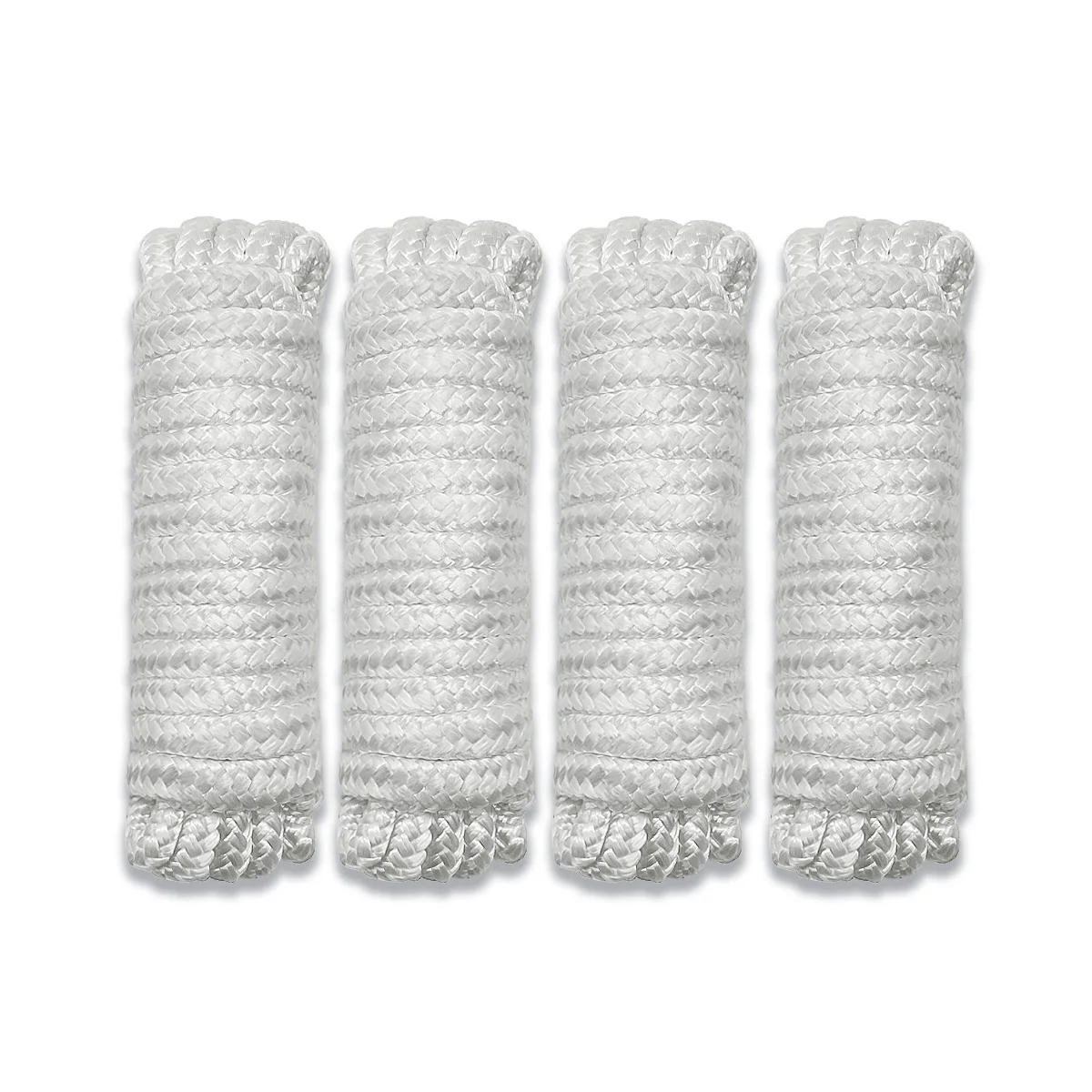 4 Pack Double Braided Boat Dock Rope