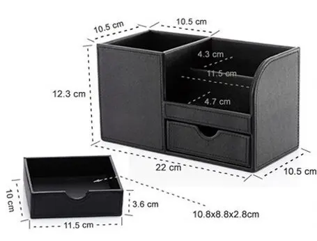 Многофункциональный ящик для хранения канцелярских принадлежностей, держатель для ручек, Органайзер