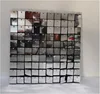 Square mirror silver