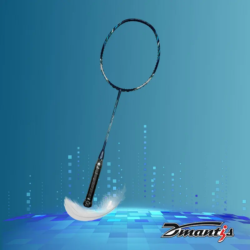 New Arrival Dmantis in-stock Carbon Fiber Badminton Racke Model D008 Badminton Racket