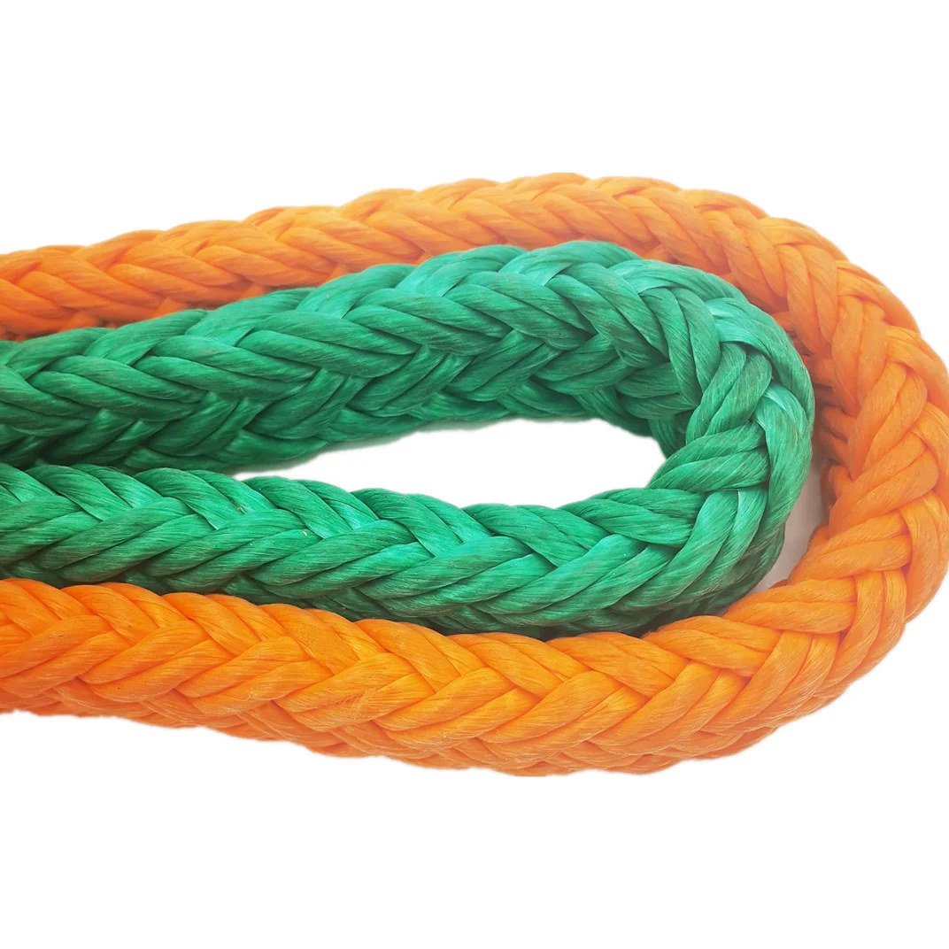12 Strand Double Braid Polyester Fiber Rope for Tree Work and Rigging Line Purpose