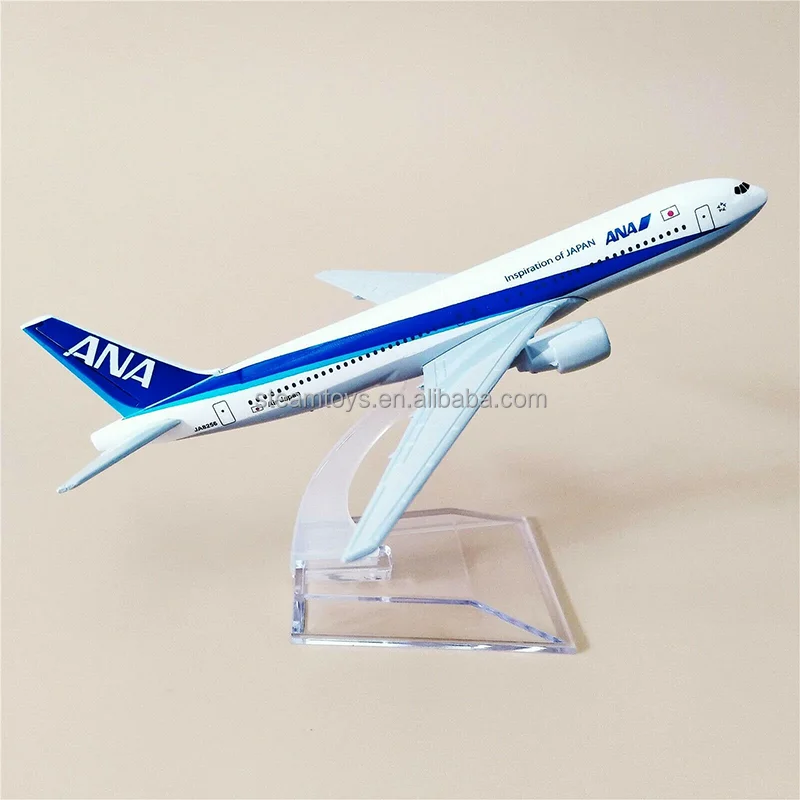 Diecast Japan Plane Models - ANA 777-200ER 1/400 Scale
