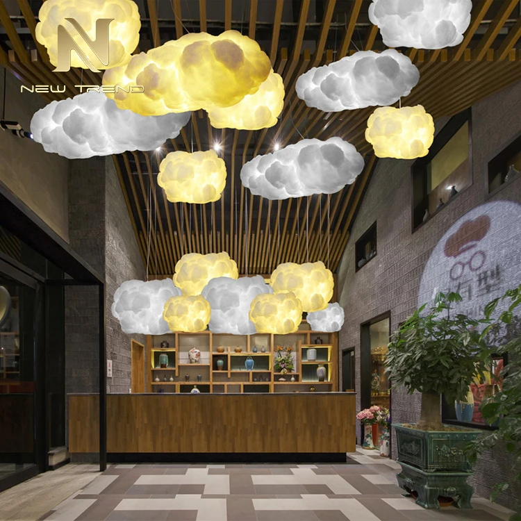 PTB8126 Dream Style Indoor Decoration Light Suitable for Child Room Cloud Led Pendant Lamp  