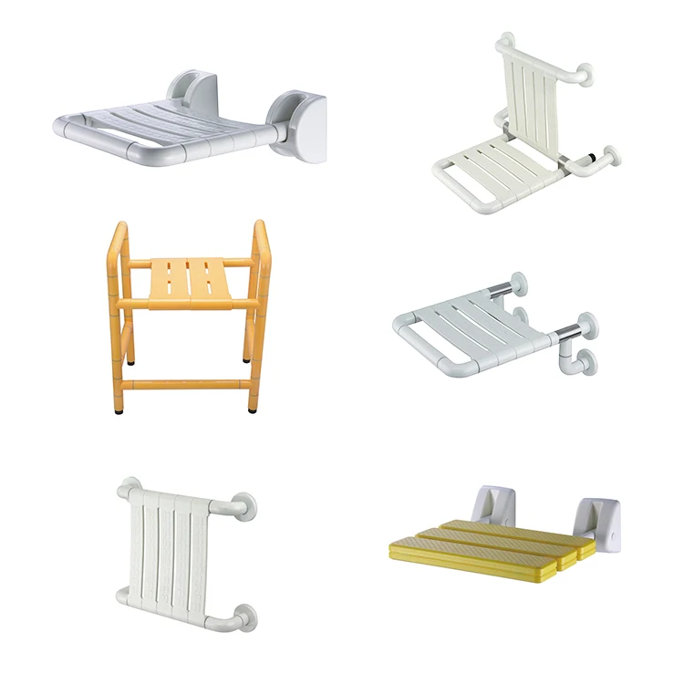 
Cubilox настенные складные душевые кресла для пожилых людей, легкая установка или демонтаж 