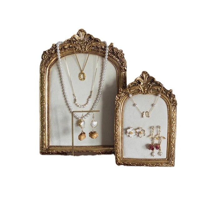 Vintage Frame Shaped Jewelry Display Advanced And Exquisite Jewelry Display High Quality Source Jewelry Display