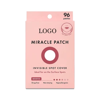 Factory Supply Pimple Healing Patches Salicylic acid Tea Tree Oil Hydrocolloid Spot Dots Treatment Acne Patch