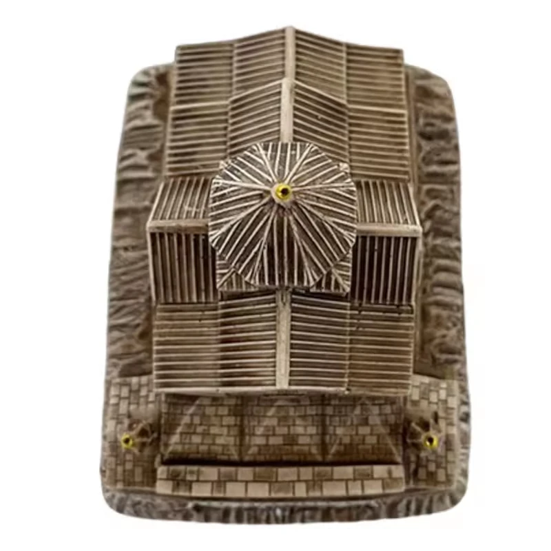 product custom miniature church model miniature gothic architecture buildings model souvenir resin saint gayane church home decor-7